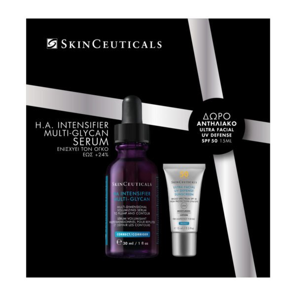 HA Intensifier Multi-Glycan + Ultra Facial UV Defence SPF 50